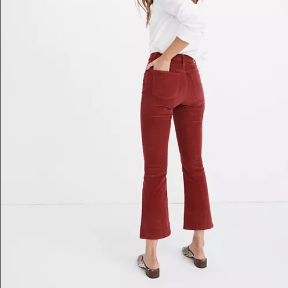 Madewell corduroy Demi Cali boot pants